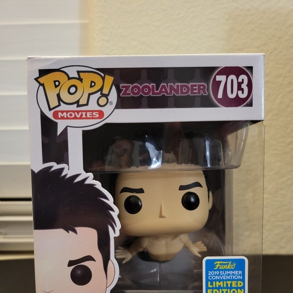 Zoolander Derek Zoolander 2019 Summer Convention Shared Exclusive Funko Pop